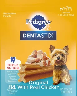 Pedigree Dentastix Original Mini Dog Dental Chew Treats - 1.27 lb - 84 Count