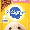 Pedigree Morsels in Sauce with Chicken Puppy Formula Wet Dog Food Pouch - 3.5 Oz - Case of 16