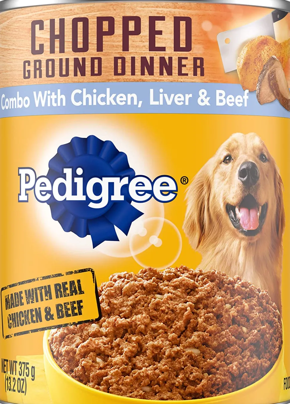 Pedigree Traditional Ground Dinner Chopped Combo Canned Dog Food - 13.2 oz - Case of 12