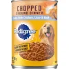 Pedigree Traditional Ground Dinner Chopped Combo Canned Dog Food - 22 oz - Case of 12