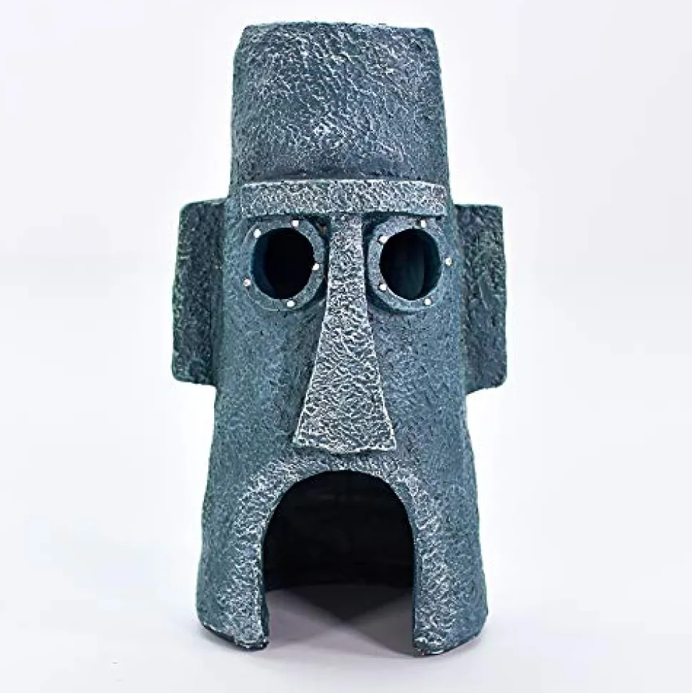 Penn Plax Squidward's Easter Island Home