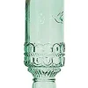 Perky-Pet Antique Glass Bottle Hummingbird Feeder - Green - 10 Oz Cap