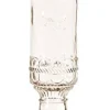 Perky-Pet Antique Glass Bottle Hummingbird Feeder - Clear - 10 Oz Cap