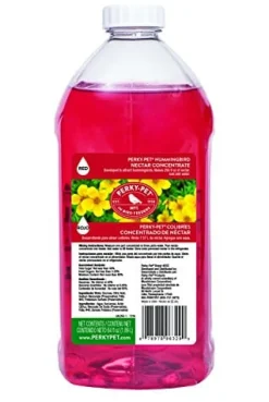 Perky-Pet Hummingbird Nectar Concentrate Wild Bird Food - Red - 64 Oz