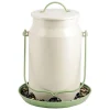 Perky-Pet Milk Pail Wild Bird Feeder - White - 5 Lbs Cap