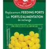 Perky-Pet Replacement Flowers for Hummingbird Feeders - Yellow - 9 Pack