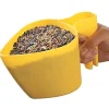 Perky-Pet Scoop N' Fill Scooper Wild Bird Accessories - Yellow - 4 Cup Cap