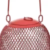 Perky-Pet Seed Ball Wild Bird Feeder - Red - 2 Lbs Cap