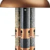 Perky-Pet Triple Tube Bird Tubed Wild Bird Feeder - Copper - 10 Lbs Cap