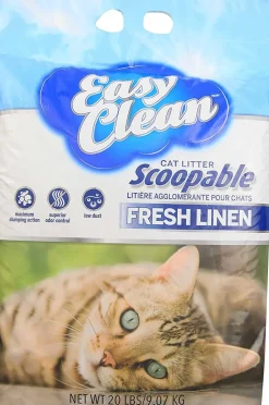 Pestell Clumping Cat Litter Fresh Linen Scent - 20 lb Bag