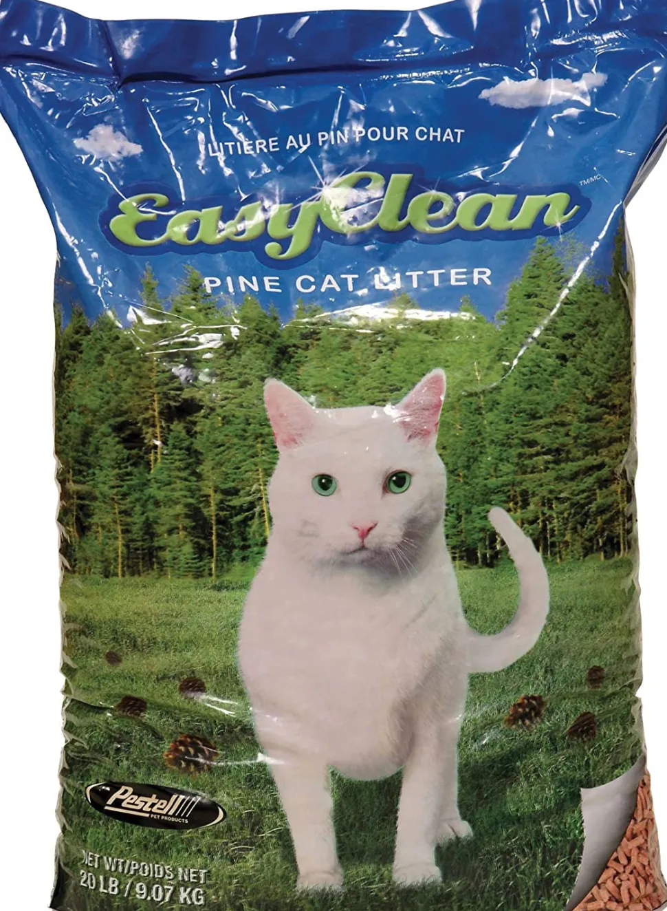 Pestell Pine Cat Litter - 20 lb Bag