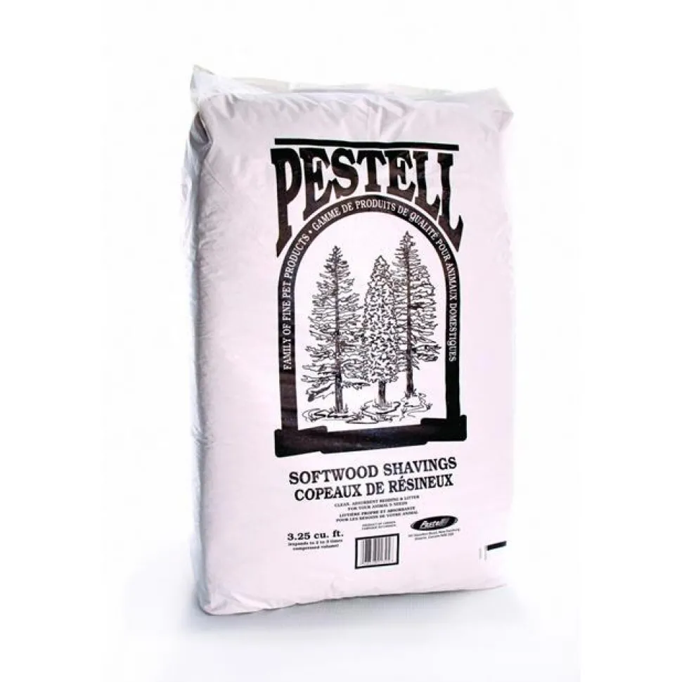 Pestell Pine Shavings Small Animal Bedding - 8 Cubic Feet