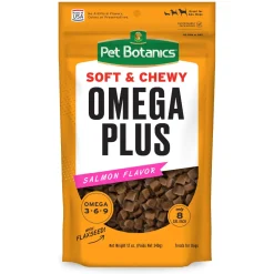 Pet Botanics Training Rewards Grain-Free Omega Salmon Soft and Chewy Dog Treats - 12 Oz