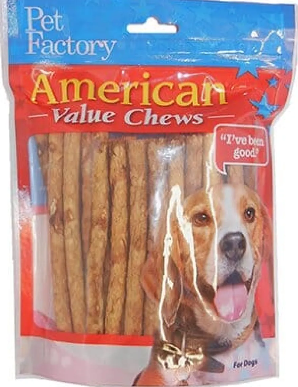 Pet Factory American Beefhide Munchy Rolls Natural Dog Chews - Chicken - 5 In - 40 Pack