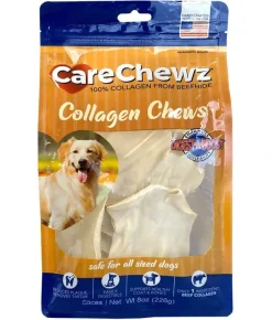 Pet Factory Carechewzâ® Collagen Slices Natural Dog Chews - Natural - 8 Oz