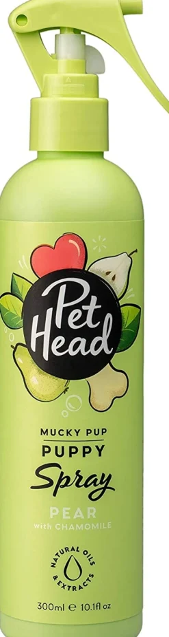 Pet Head Mucky Puppy Spray Dog Colognes - Pear - 10.1 Oz