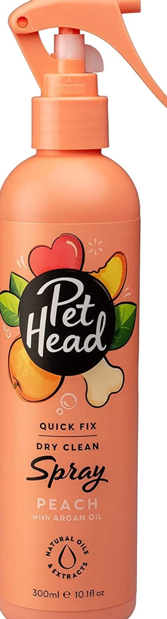 Pet Head Quick Fix 2 In 1 Spray Dog Colognes - Peach - 10.1 Oz