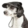 Pet Life ® 'Cap-Tivating' UV Protectant Adjustable Fashion Dog Hat Cap