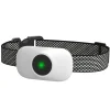 Pet Life ® Ellipse LED 1-to-3 Dog 550-Yard Range 16-Level Vibration Sound and Stimulation Training Dog Collar Additional Receiver - White