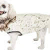 Pet Life ® Luxe 'Gilded Rawffled' Gold-Plated Designer Fur Dog Coat