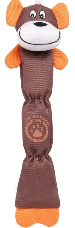 Pet Life ® Animated Extra Long Nylon Squeaker Water-resistant Plush Dog Toy
