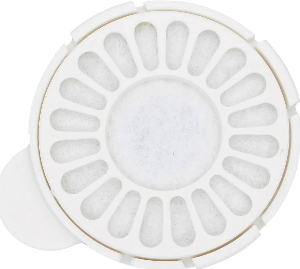 Pet Life ® 'Auto-Myst' 2-in-1 Filtered Water Dispenser and Food Bowl - Replacement Filters - 6 Pack