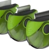 Pet Life ® 'Axler' Triple Rotating Rake Deshedder and Dematting Grooming Pet Comb