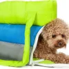 Pet Life ® 'Bubble-Poly' Tri-Colored Winter Insulated Fashion Designer Pet Dog Carrier