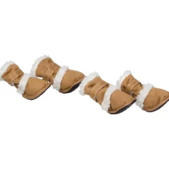 Pet Life ® 'Duggz' 3M Insulated Winter Fashion Dog Shoes Booties - Set of 4