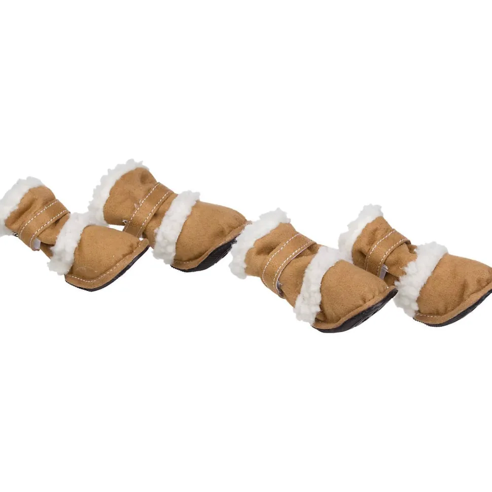 Pet Life ® 'Duggz' 3M Insulated Winter Fashion Dog Shoes Booties - Set of 4