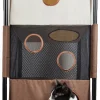 Pet Life ® 'Kitty-Square' Collapsible Travel Interactive Kitty Cat Tree Maze House Lounger Tunnel Lounge