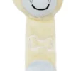 Pet Life ® Moo-Born' Plush Squeaky and Crinkle Newborn Rubber Teething Cat and Dog Toy