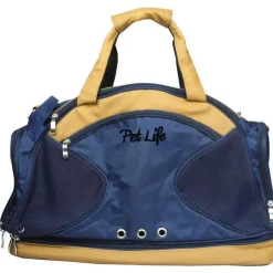 Pet Life ® 'Multi-Storage' Compartment Fashion Designer Travel Pet Dog Carrier Tote