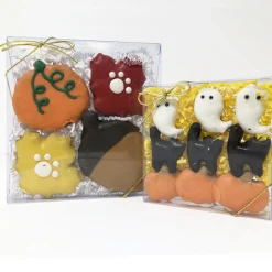 Pet Life 2 Pack of Halloween and Fall Themed Dog Biscuit Gift Set