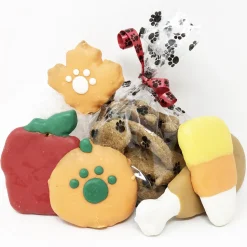 Pet Life 6 Piece 'Happy Thanksgiving' Feast Dog Biscuits and Treats Gift Set
