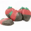 Pet Life 5 Piece Strawberry Carob Whole Wheat Oat and Yogurt Dog Biscuits