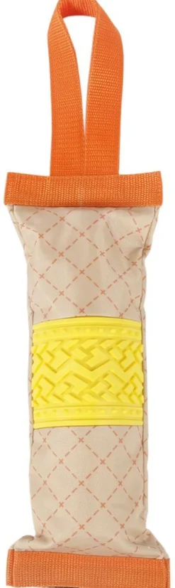 Pet Life ® 'Quash' Water Bottle Inserting Nylon and Rubber Crackling Dog Toy
