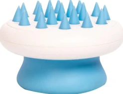 Pet Life ® 'Scwubba' Handheld Bathing Brushing and Massaging Soft Flexible Grooming Pet Comb