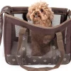 Pet Life ® 'Surround View' Posh Collapsible Fashion Designer Pet Dog Carrier