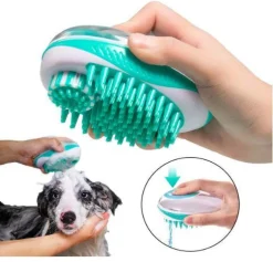 Pet Life ® 'Swasher' Shampoo Dispensing Massage and Bathing Brush