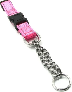 Pet Life ® 'Tutor-Sheild' Martingale Safety and Training Chain Dog Collar