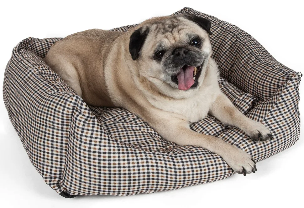 Pet Life ® 'Wick-Away' Wick-Proof Nano-Silver and Anti-Bacterial Water Resistant Rectangular Pet Dog Bed