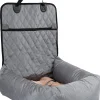 Pet Life ®'Pawtrol' Dual Converting Travel Safety Carseat and Pet Bed