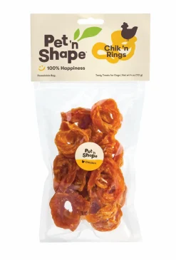 Pet 'N Shape Chik 'n Rings Dog Treat - 4 Oz