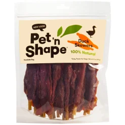 Pet 'N Shape Duck Skewers Dog Treat - 16 Oz