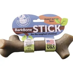 Pet Qwerks BarkBone Stick Peanut Butter Nylon Dog Chews - Large
