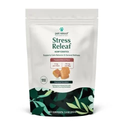 Pet Releaf Edibites Small Breed Peppered Bacon Calm Behavior & General Wellness Softchew Dog Treats - 7.5 oz Bag