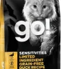 Petcurean 30/100g Petcurean GO! Sensitivities LID Grain-Free Duck Recipe Dry Cat Food