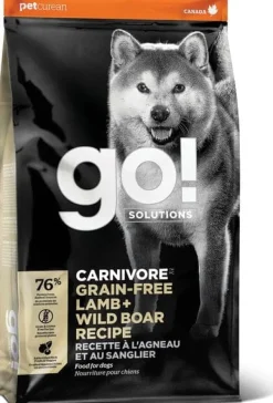 Petcurean 30/100g Petcurean GO! Carnivore Grain-Free Lamb & Wild Boar Dry Dog Food