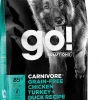 Petcurean GO! Carnivore Grain-Free Chicken, Turkey & Duck Puppy Dry Dog Food - 3.5 lb Bag